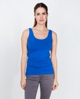 T-shirts - Basic blauwe top