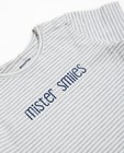 T-shirts - T-shirt rayé gris
