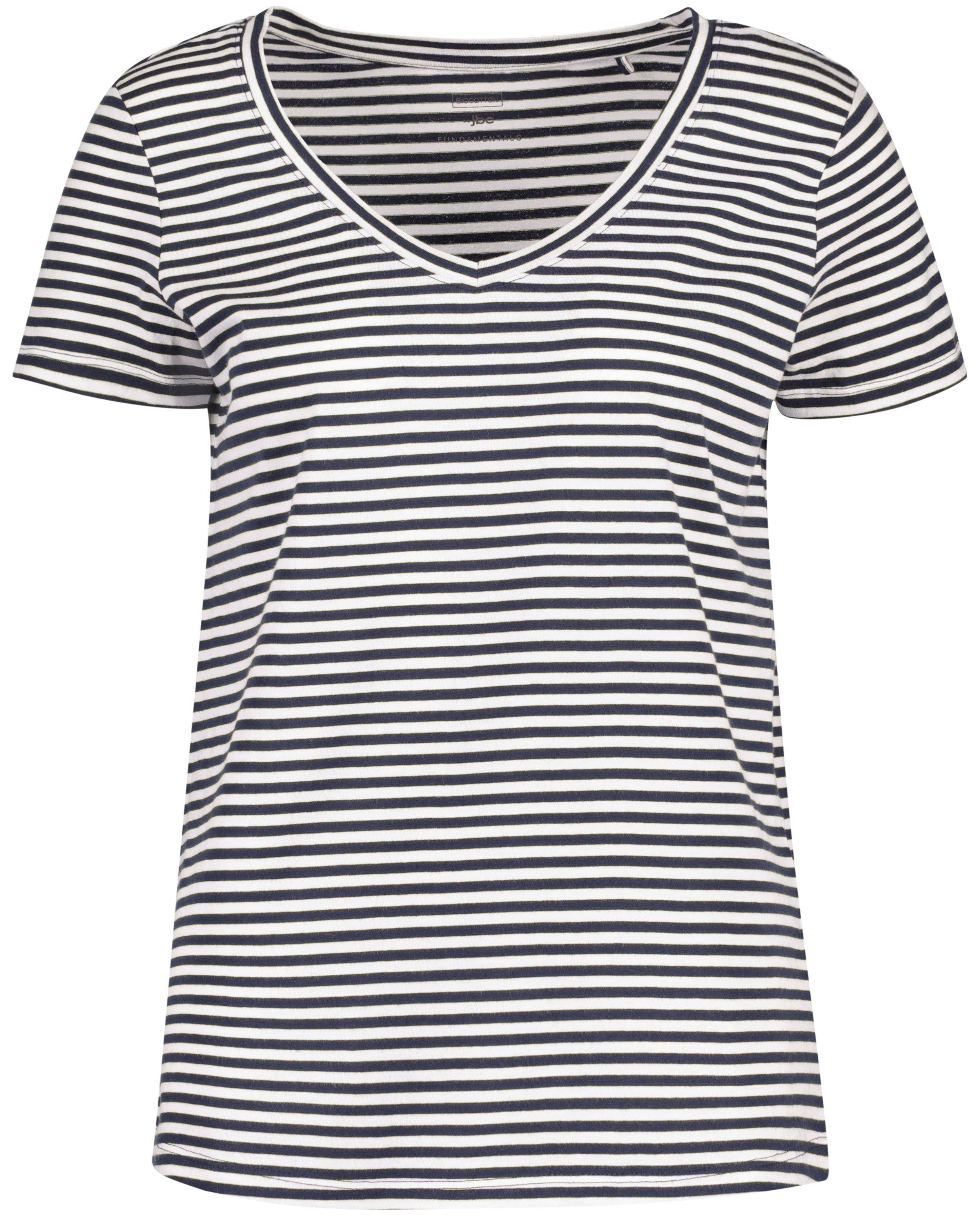 Gestreept T-shirt - Product Detail - donkerblauw - afbeelding nummer 5