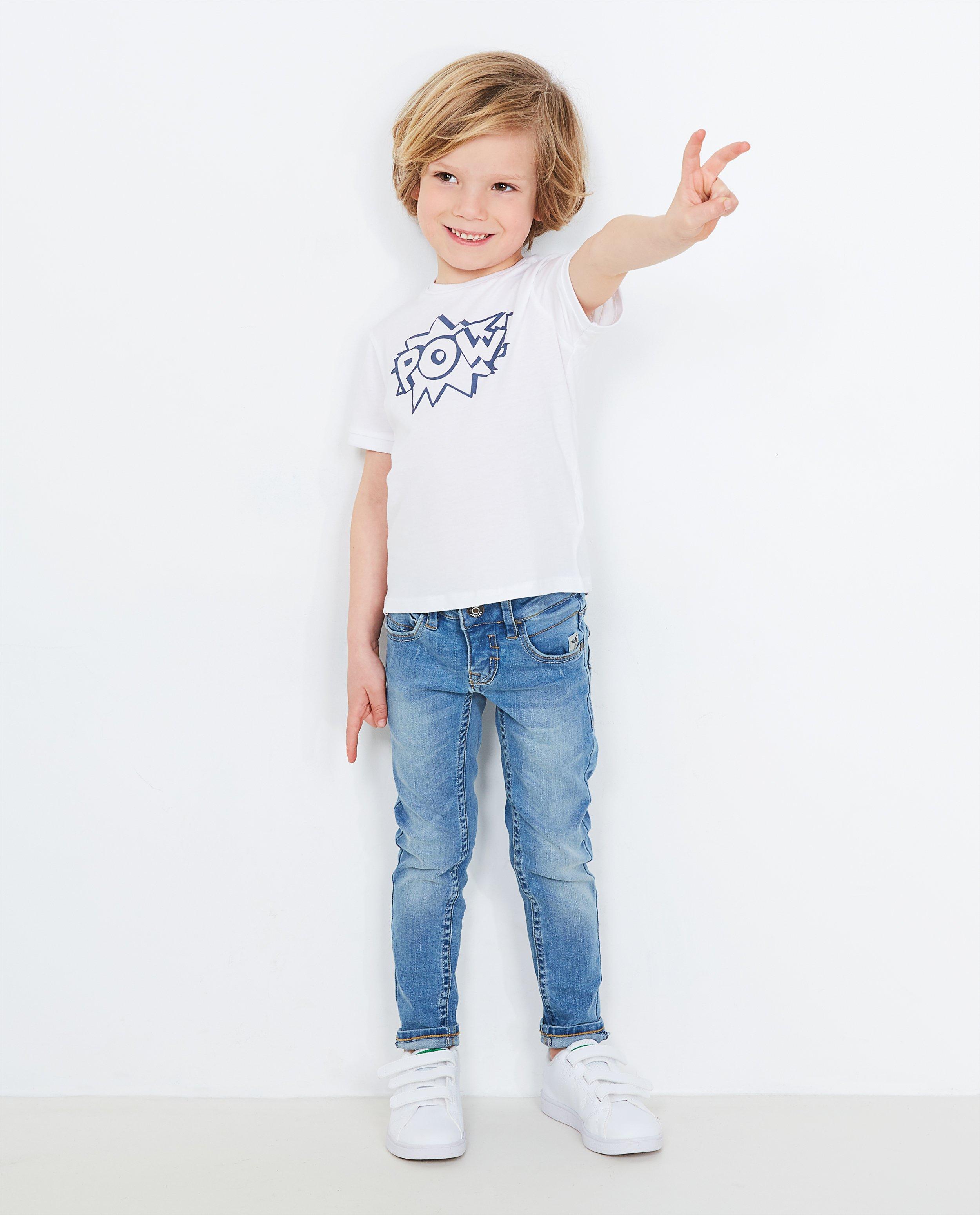 Jeans bleu ciel - D&eacute;tails du produit - bleu - image num&eacute;ro 1