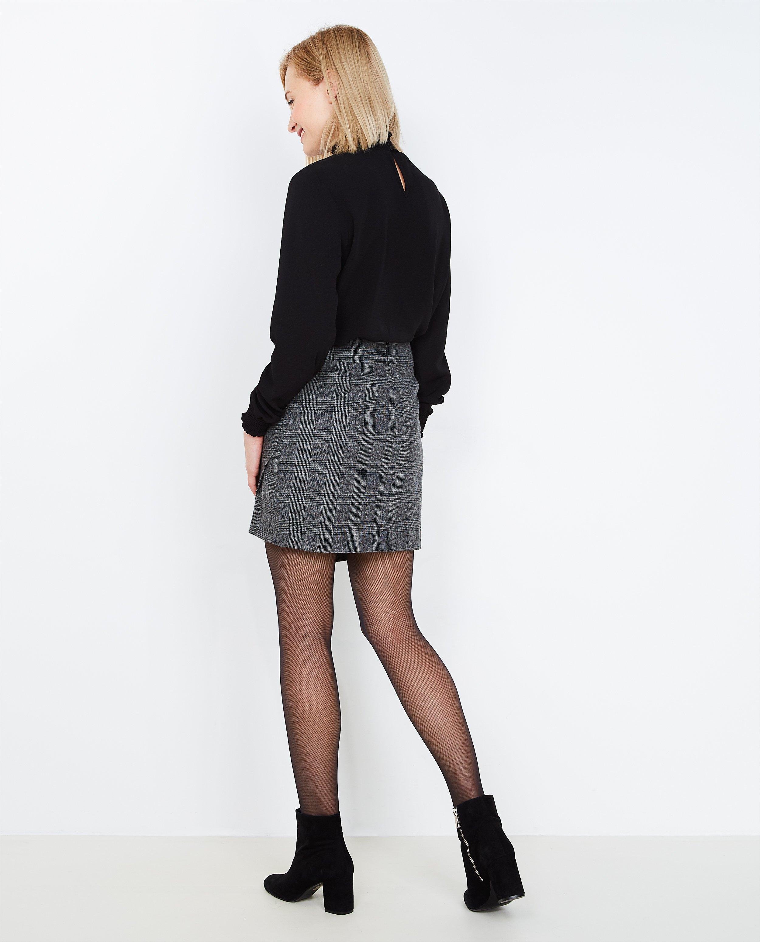 Grijze stretchy rok - Product Detail - meerkleurig - afbeelding nummer 3