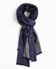 Blauwgrijze sjaal - met metaaldraad - JBC