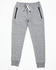 Pantalon sport molletonné - gris clair chiné - JBC