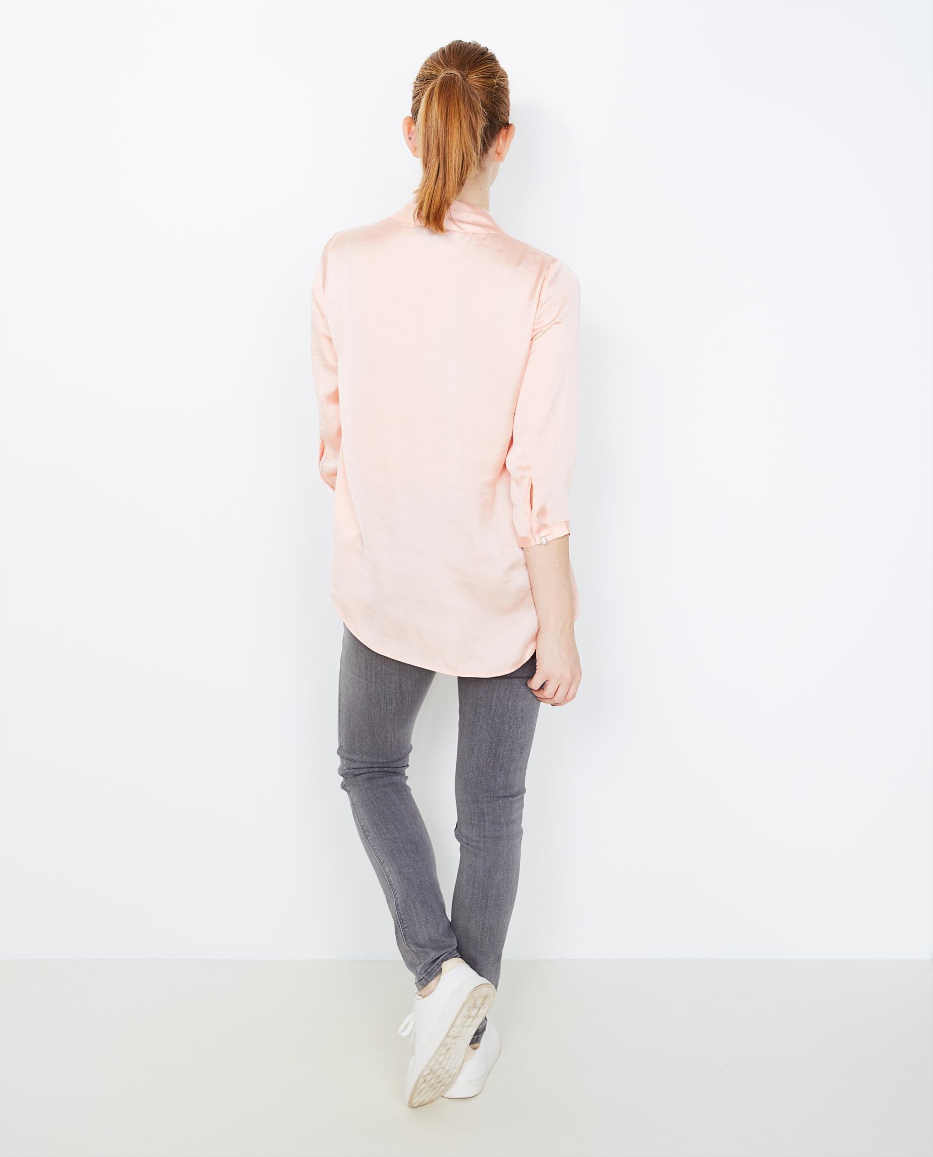 Blouse met knooplint - Product Detail - lichtroze - afbeelding nummer 3