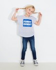 Roomwit-blauw T-shirt - BESTies - Besties