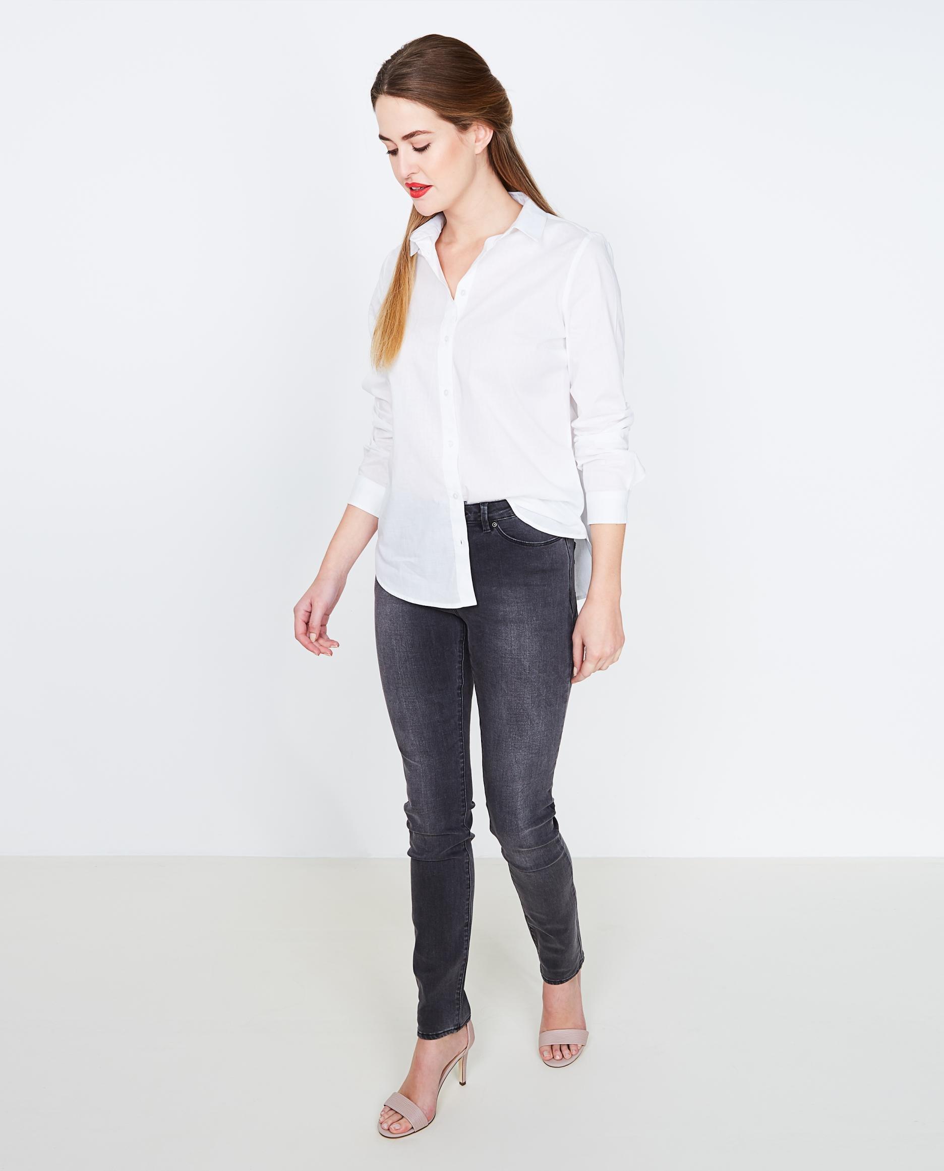 Chemise blanche basique - en coton - JBC