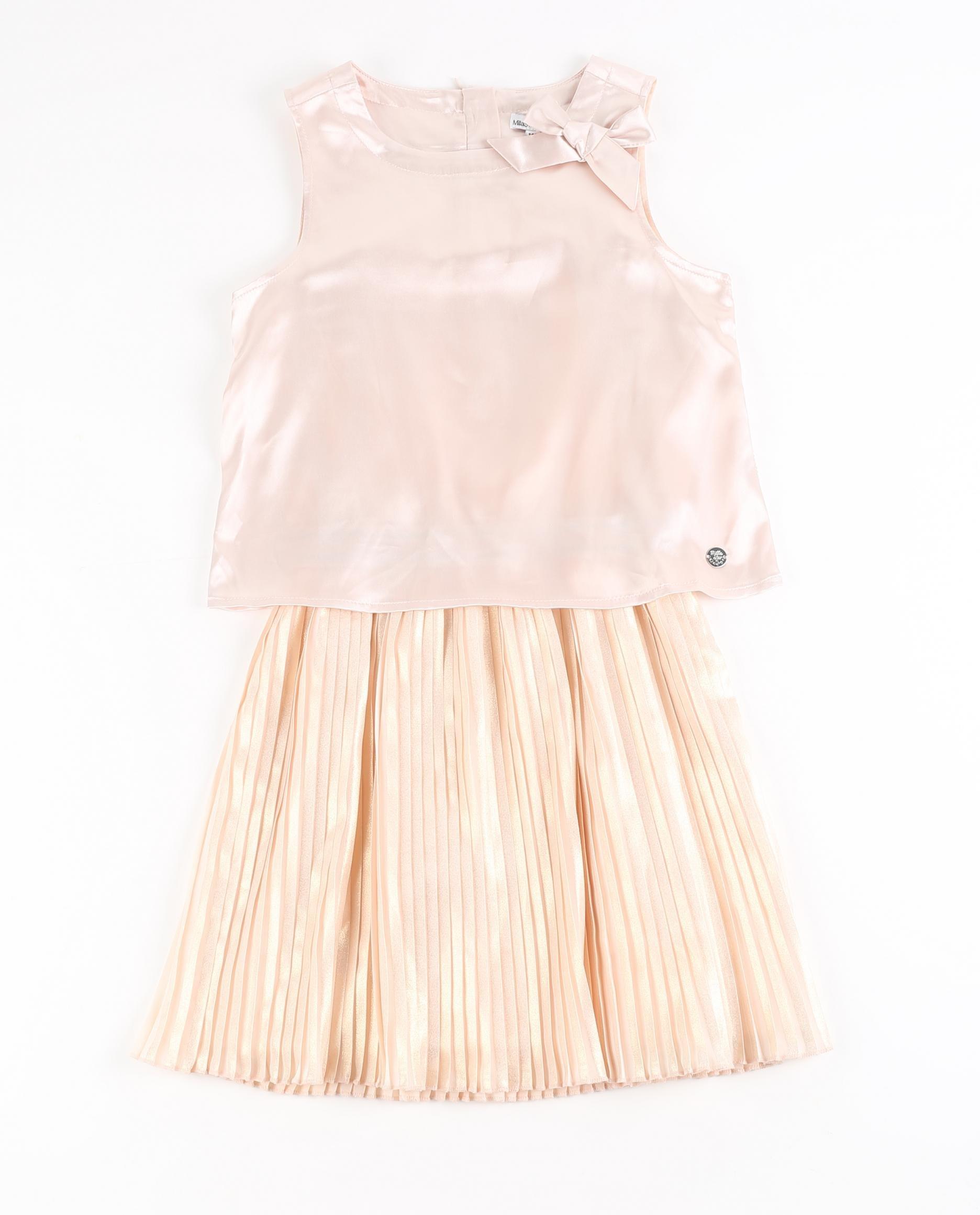 Kleedjes - Jurk met tweedelige look