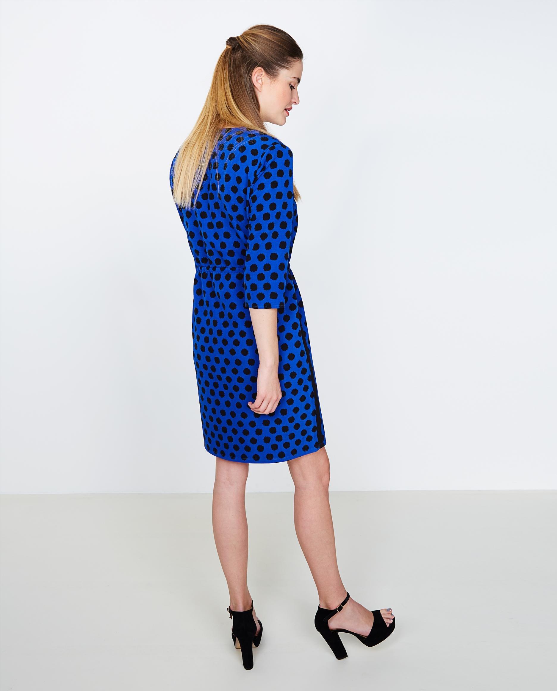 Robes - Robe bleu cobalt