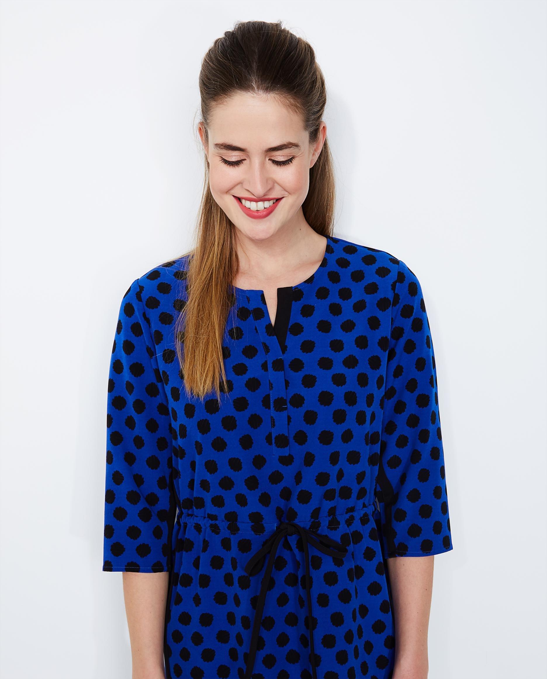 Robes - Robe bleu cobalt