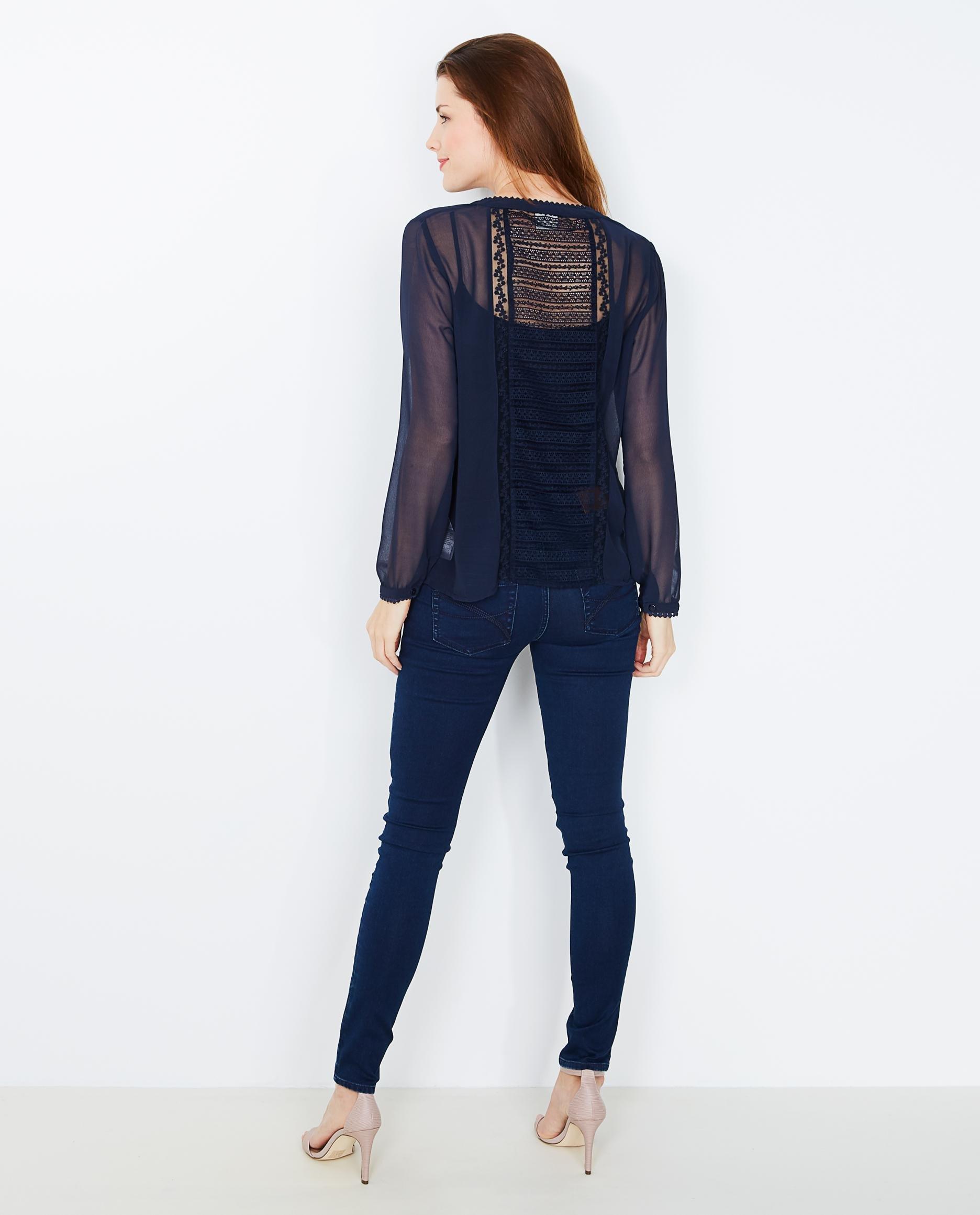 Hemden - See-through blouse