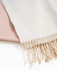Breigoed - Roze sjaal met dégradé