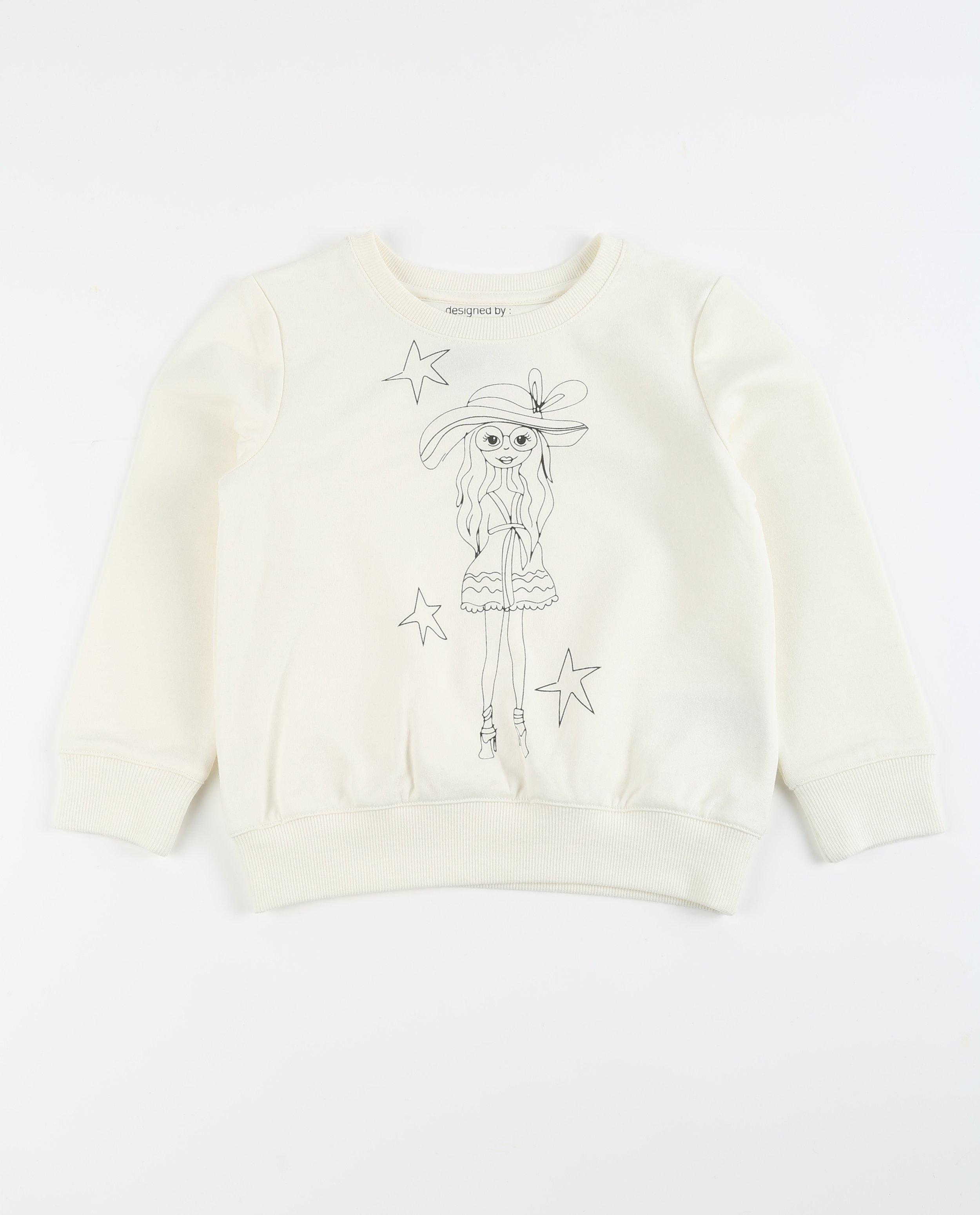 Sweaters - Sweater met dame