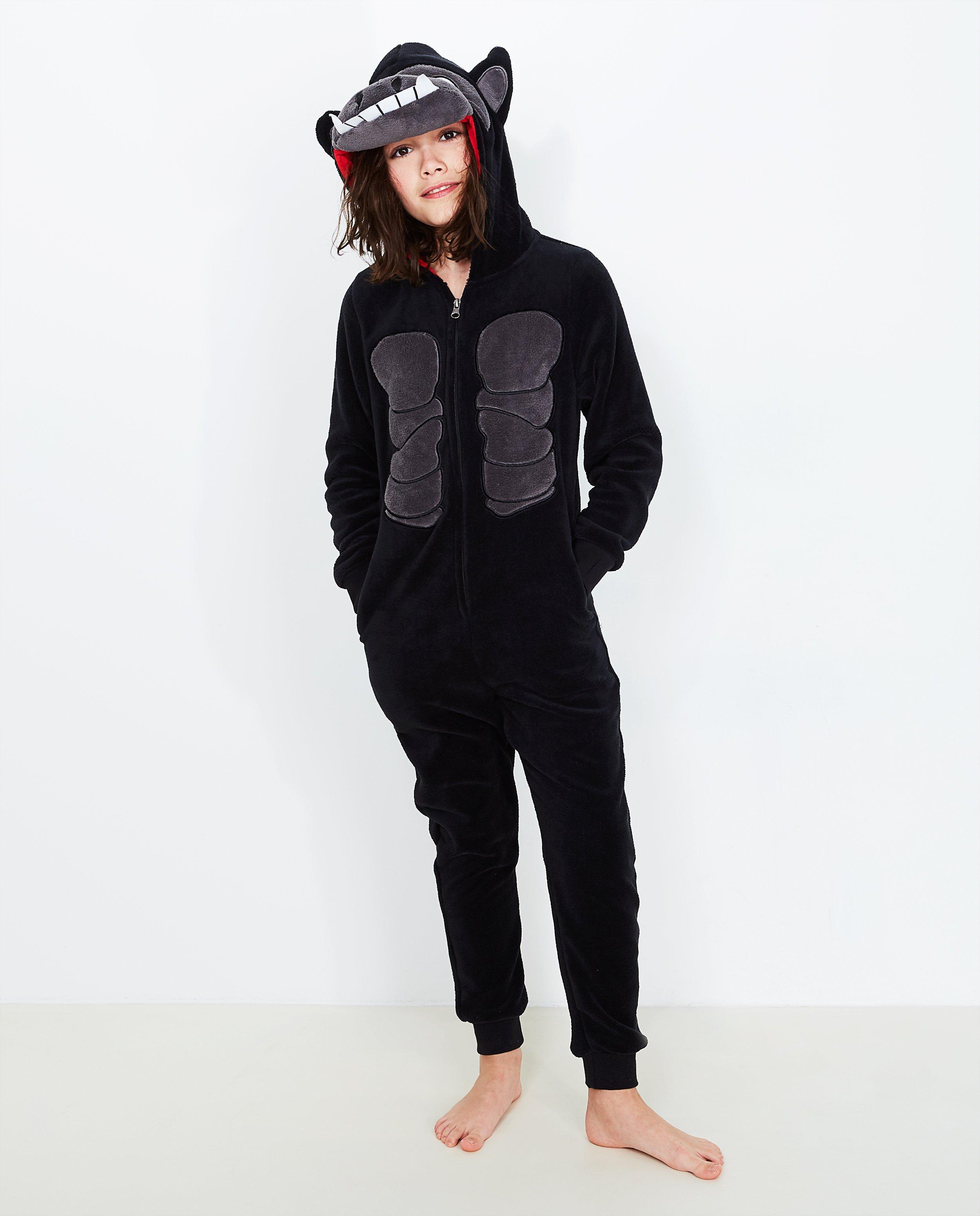 Nachtkleding - Onesie gorilla