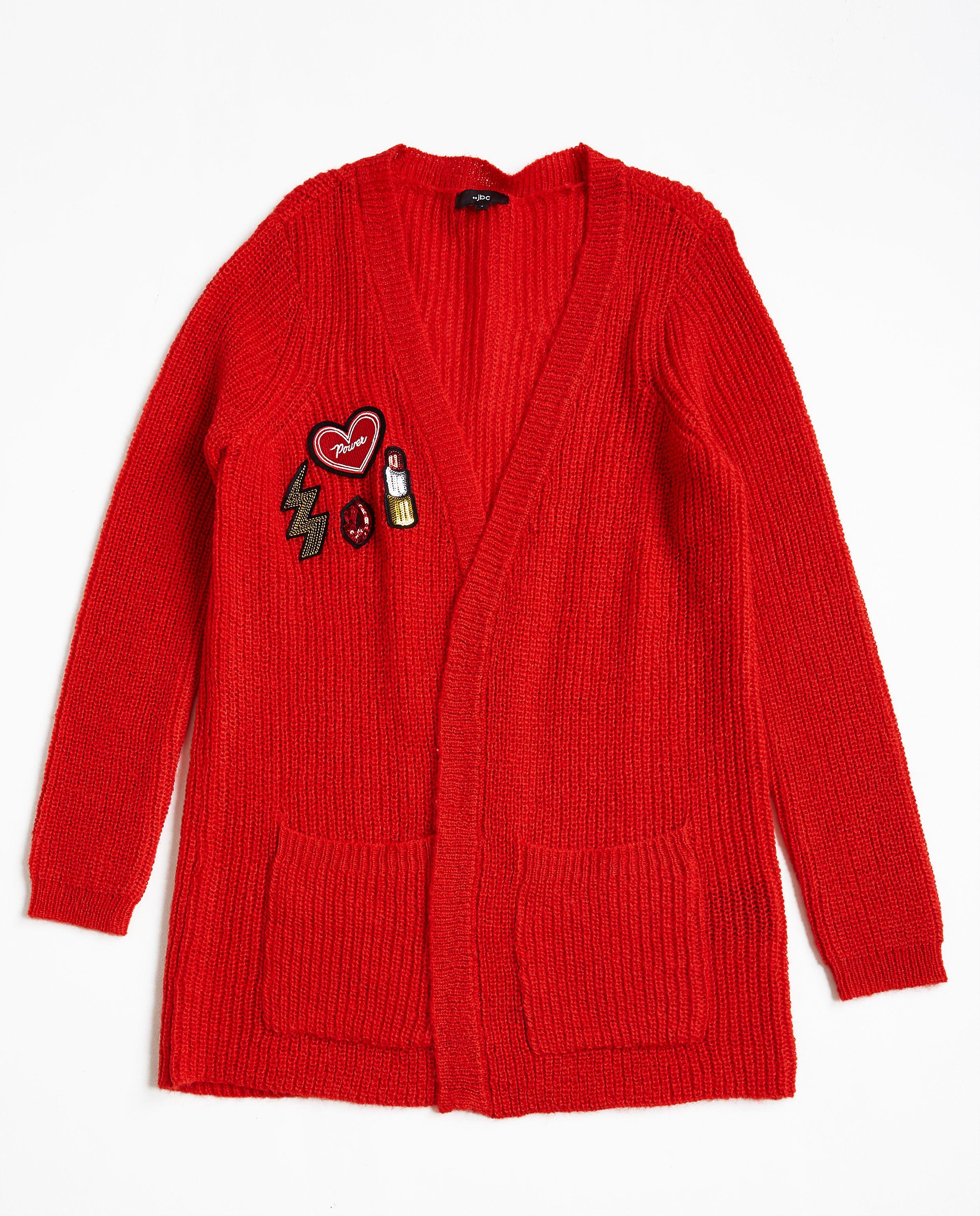 Gilet rouge feu - D&eacute;tails du produit - rouge - image num&eacute;ro 2