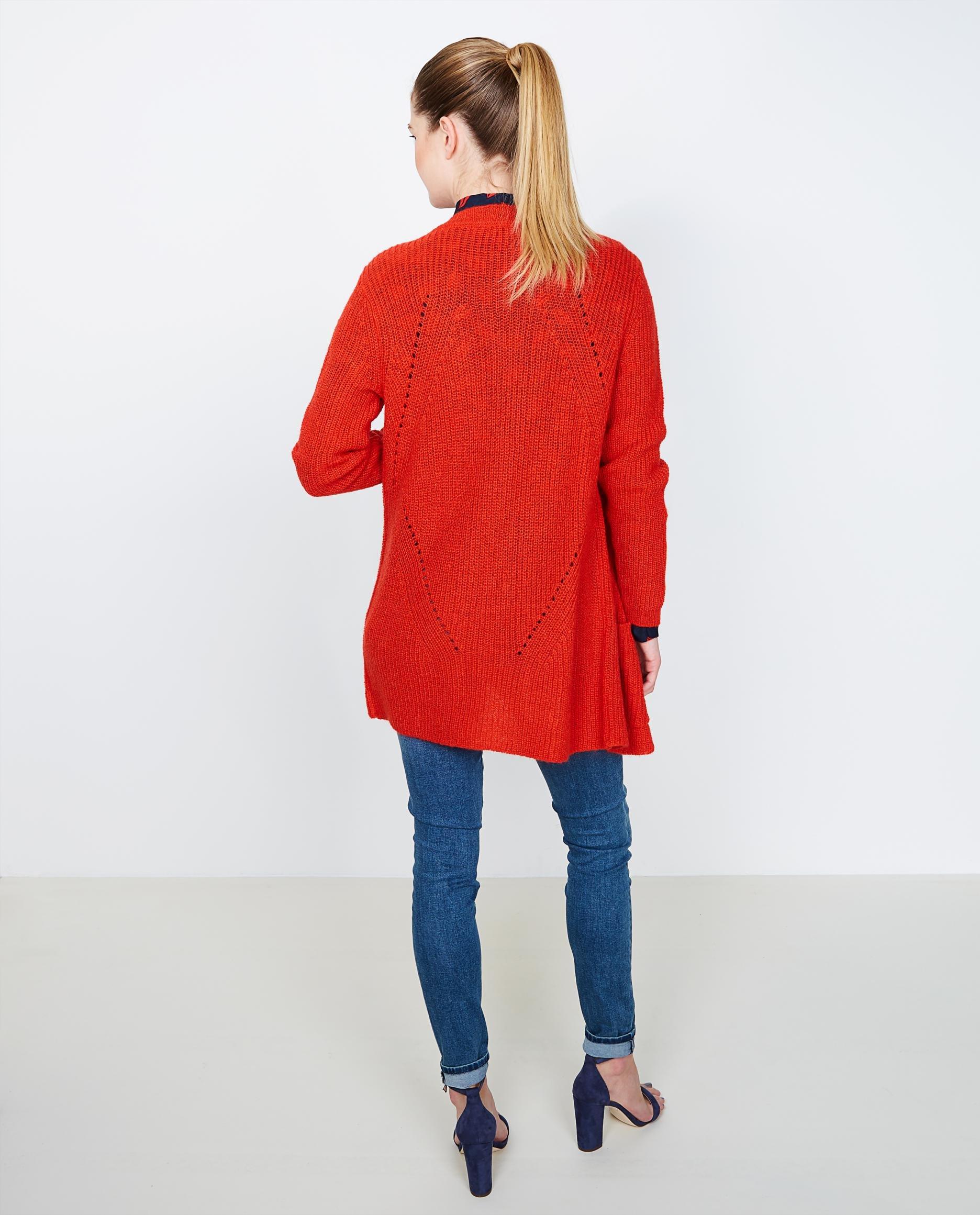 Gilet rouge feu - D&eacute;tails du produit - rouge - image num&eacute;ro 4