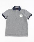Polos - Donkerblauw-witte polo