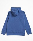 Sweaters - Blauwe hoodie met print