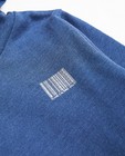 Sweats - Blauwe hoodie met print
