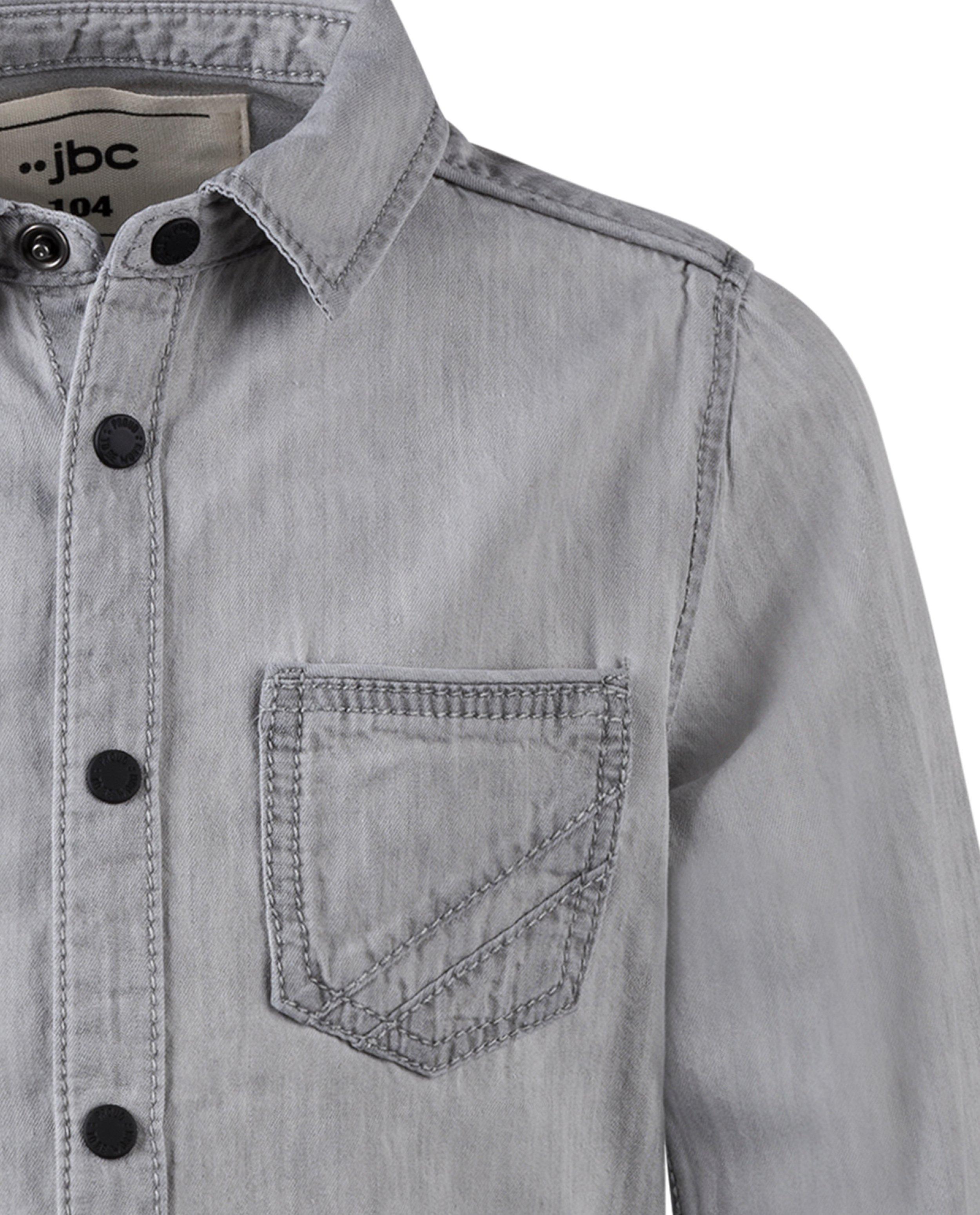 Chemises - Chemise en jeans gris clair