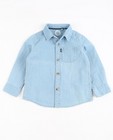 Lichtblauw jeanshemd - met borstzakje - JBC
