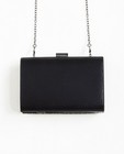 Handtassen - Zwarte clutch met strass