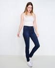 Donkerblauwe slim jeans - shaped denim - JBC