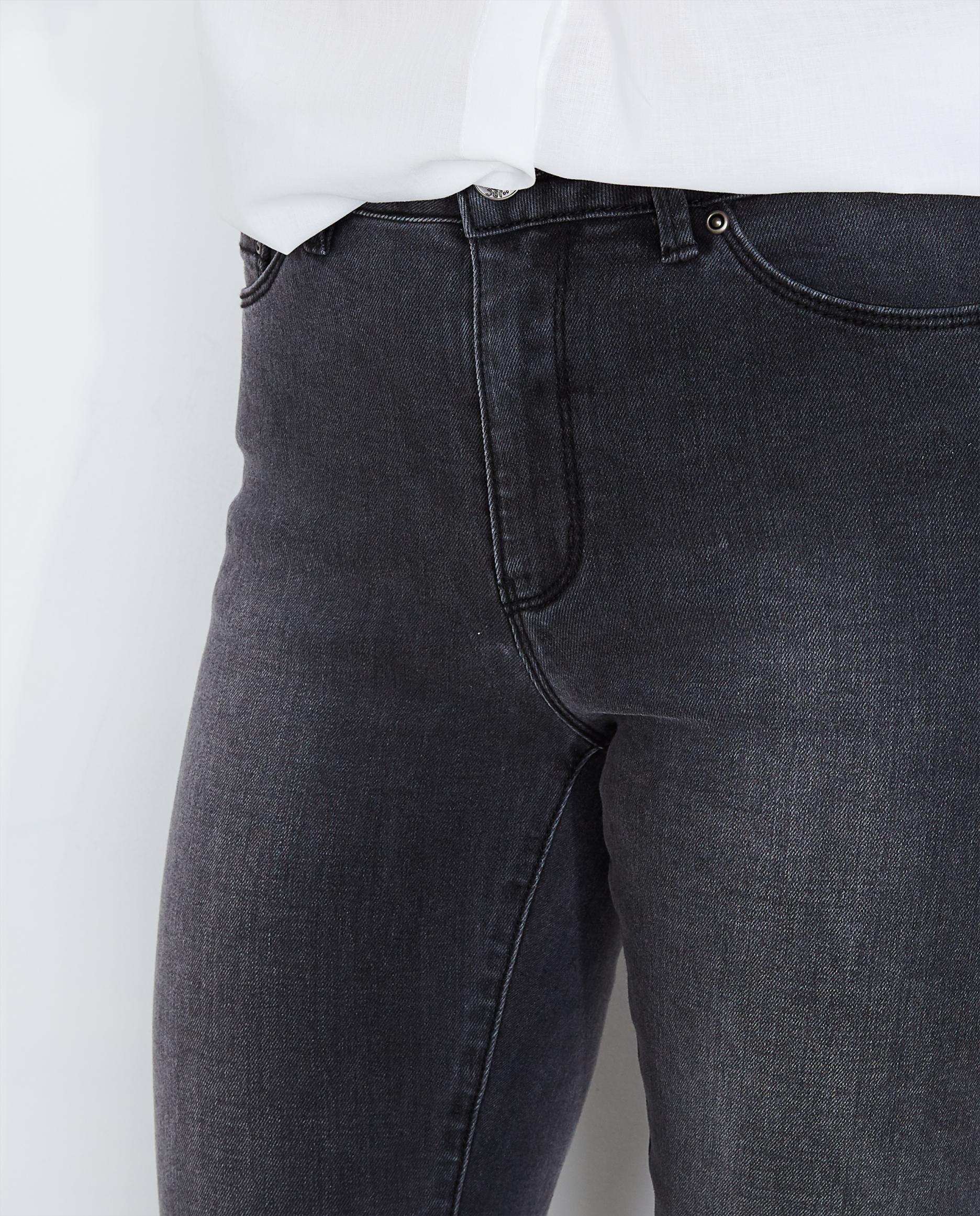 Jeans - Grijze slim jeans