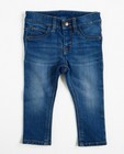 Donkerblauwe jeans - met wassing - JBC
