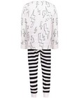 Pyjamas - Pyjama noir et blanc