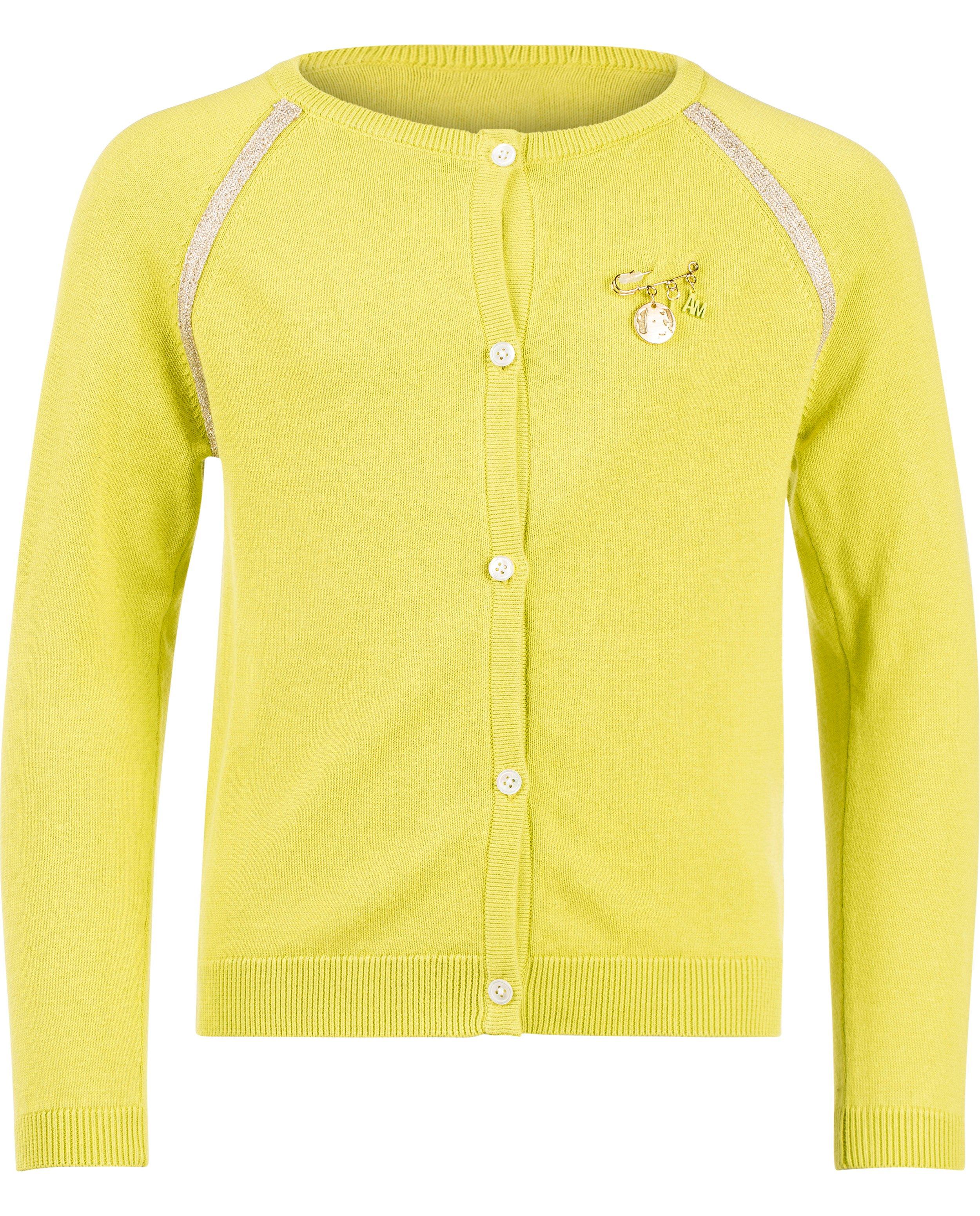 Cardigans - Limoengroen vest