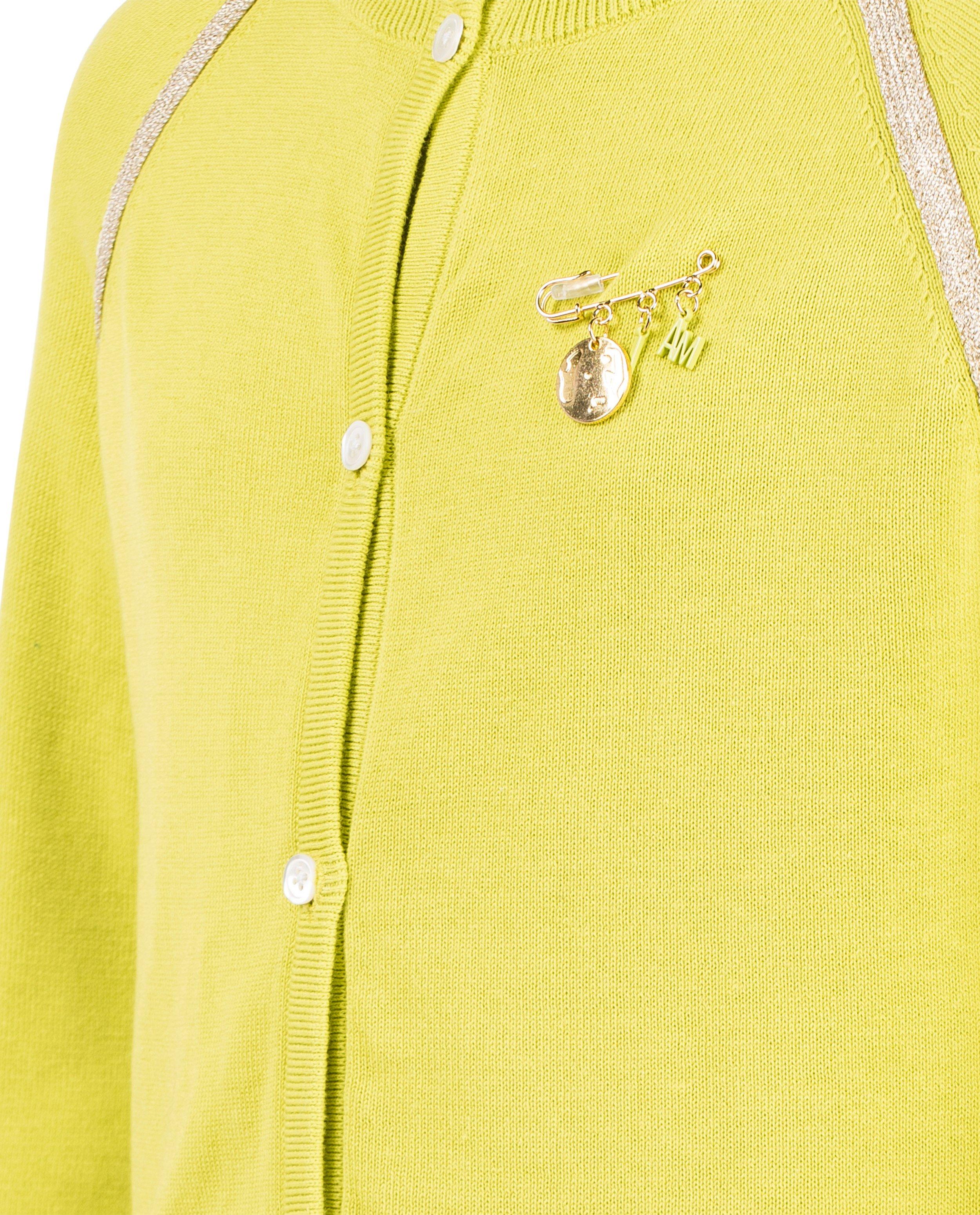Cardigans - Limoengroen vest