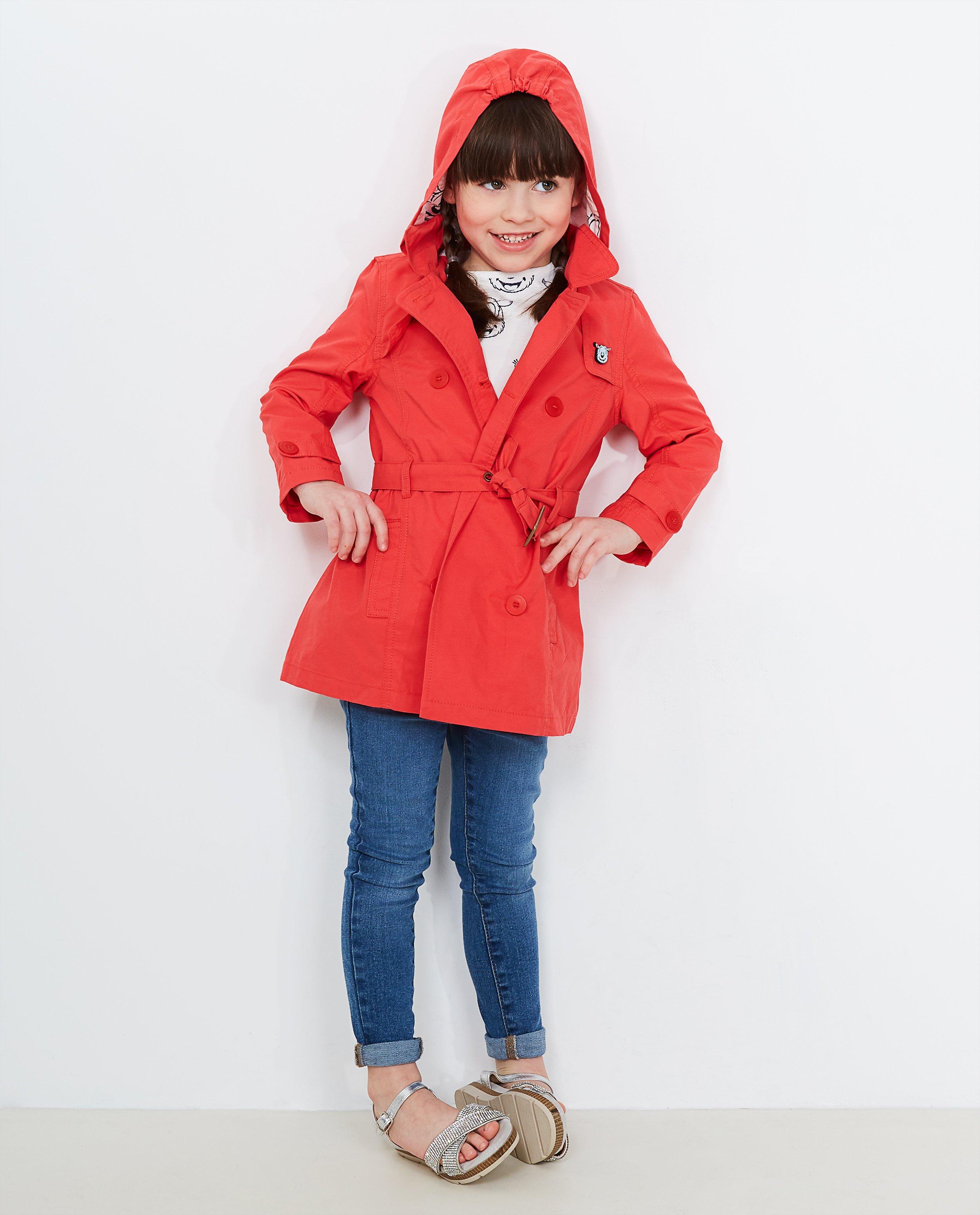 Trench-coat rouge corail - Samson - Fred & Samson
