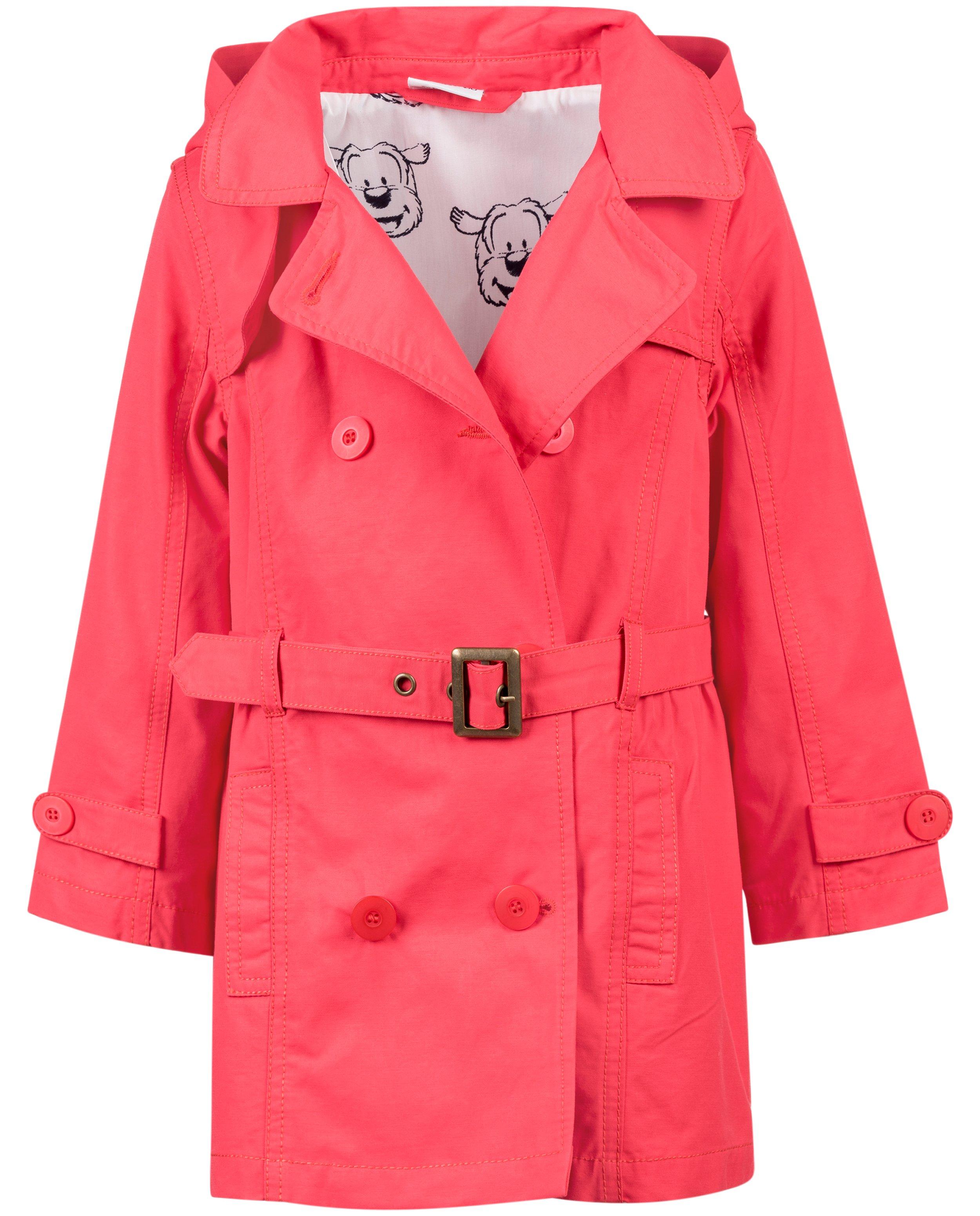 Manteaux - Trench-coat rouge corail
