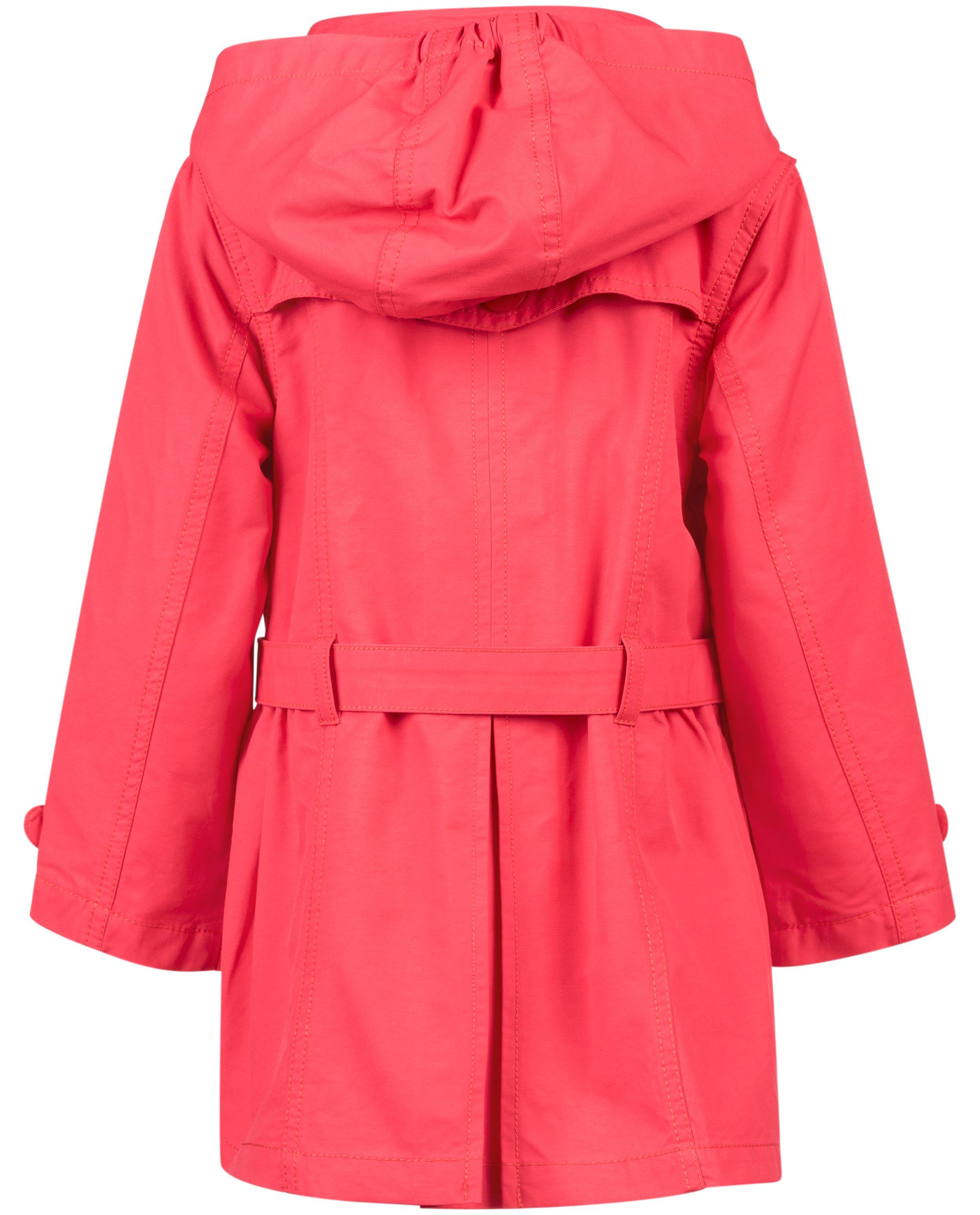 Manteaux - Trench-coat rouge corail
