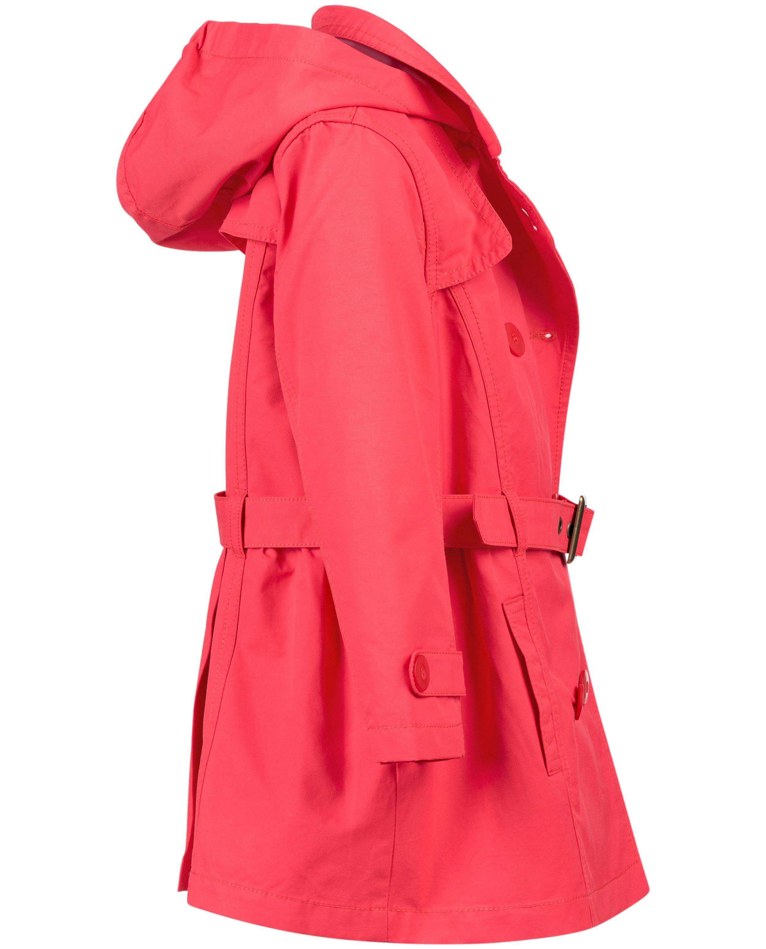 Manteaux - Trench-coat rouge corail