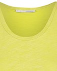 T-shirts - Limoengroene glittertop