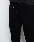 Pantalons - Zwarte sweatbroek met metaaldraad