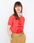 T-shirts - Koraalrood T-shirt
