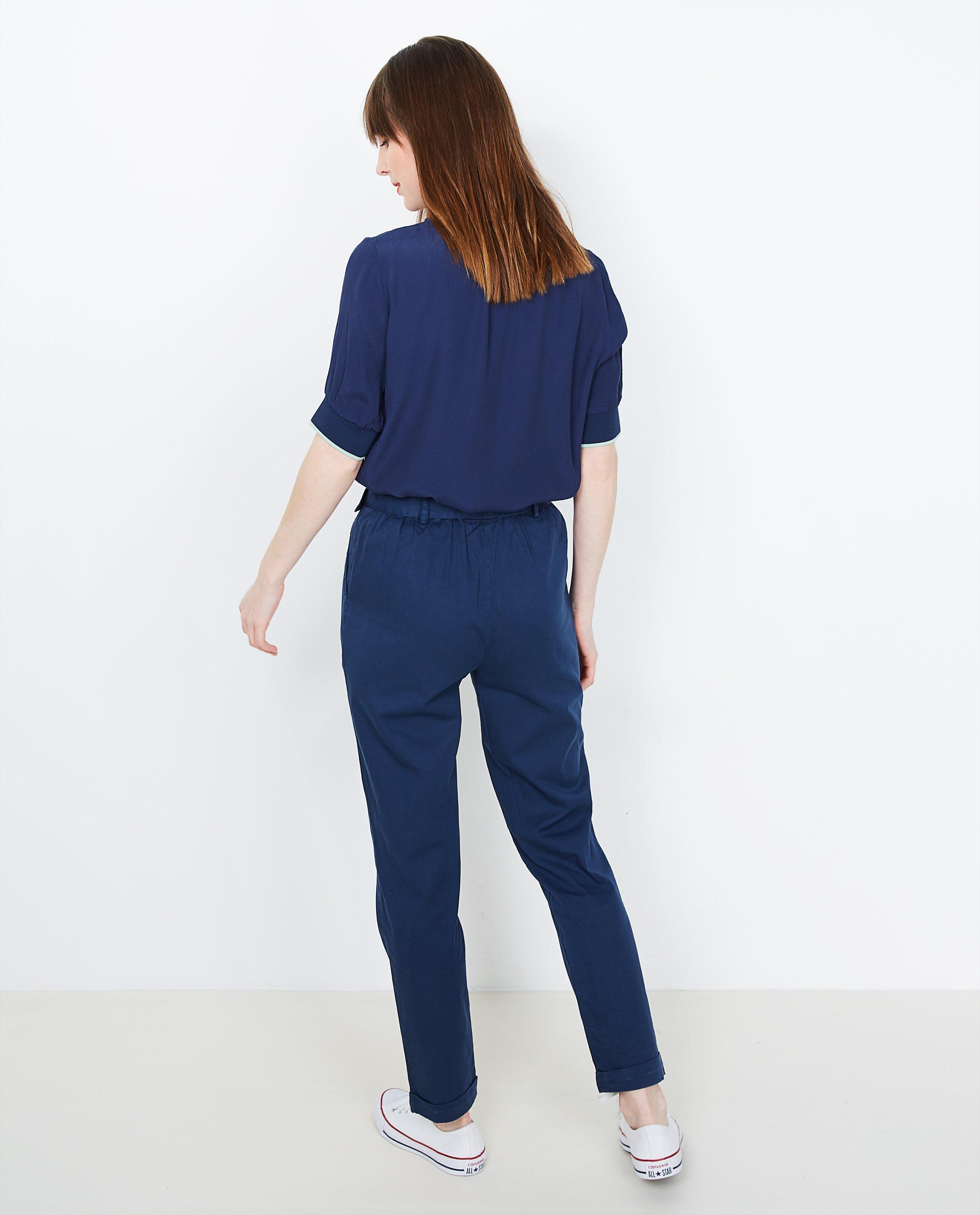Hemden - Nachtblauwe blouse
