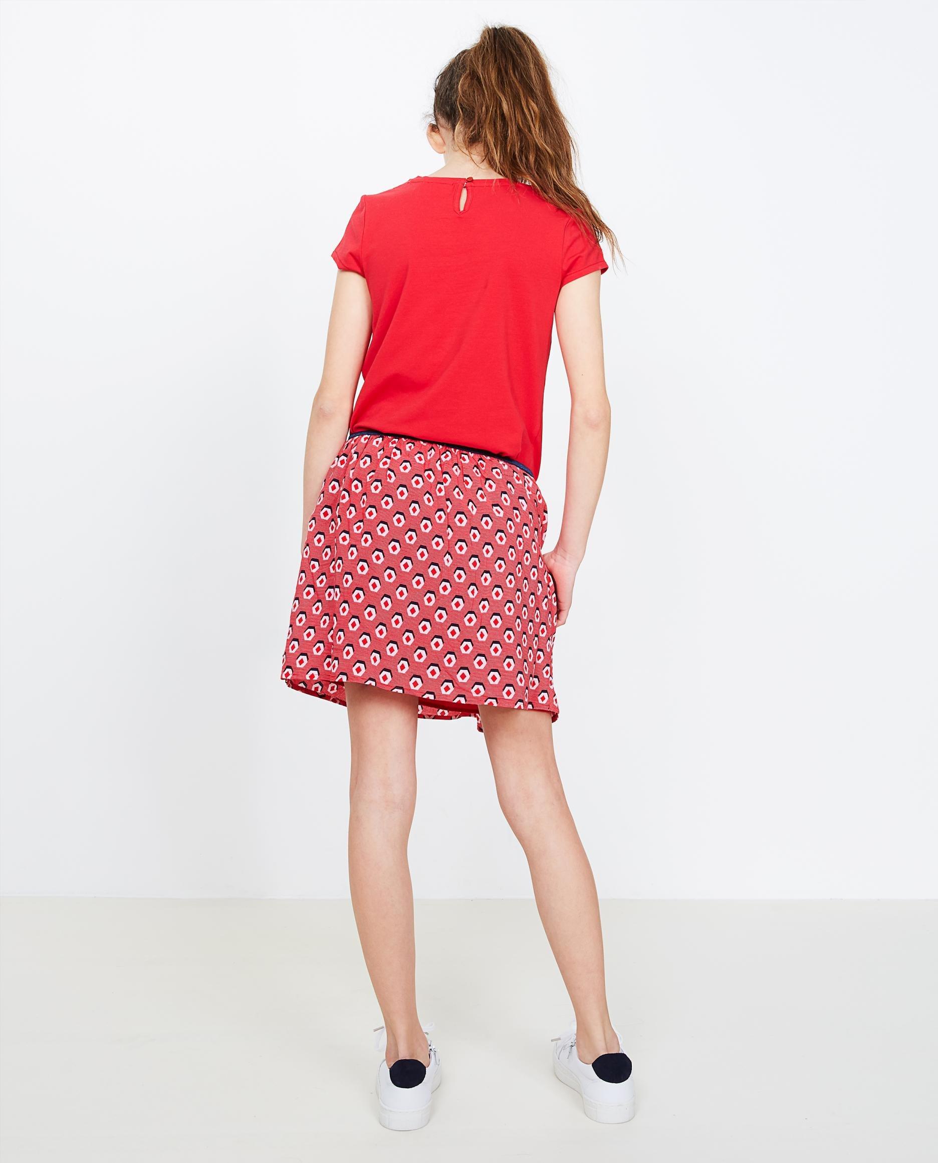 Rode rok met print - Ketnet - Ketnet