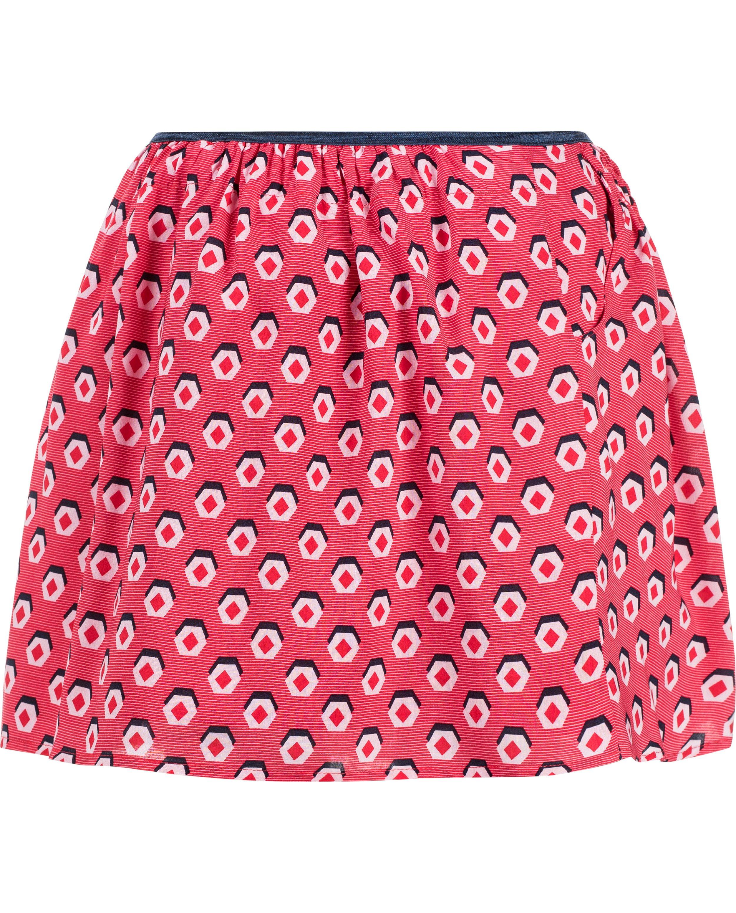 Rokken - Rode rok met print