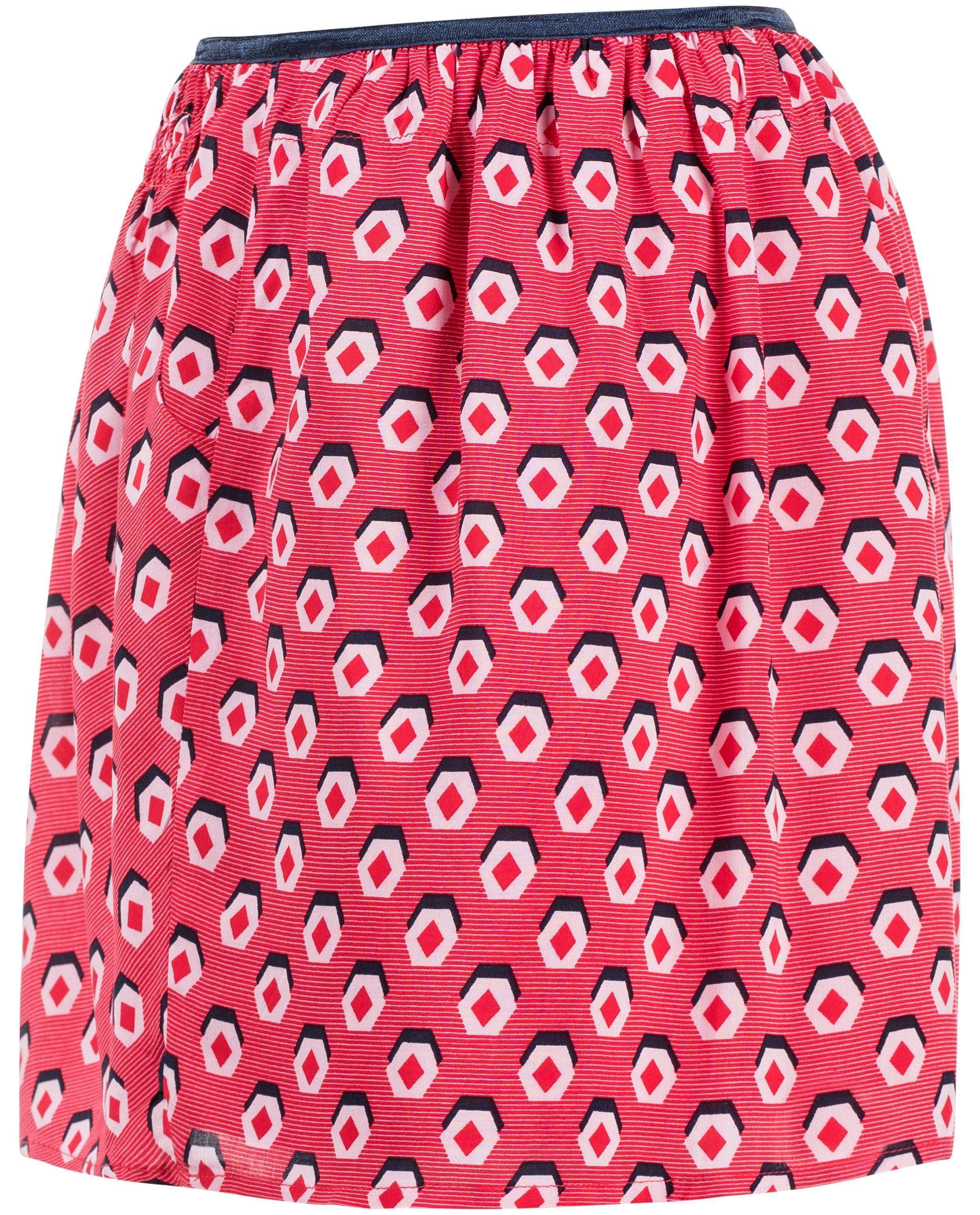 Rokken - Rode rok met print
