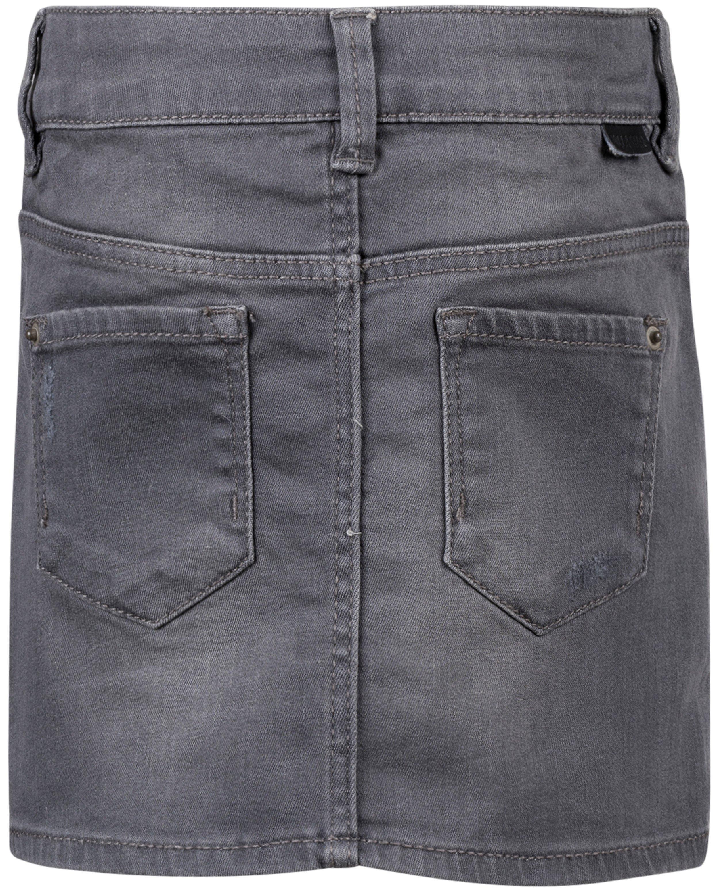Rokken - Grijze jeansrok
