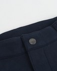 Pantalons - Pantalon molletonné bleu