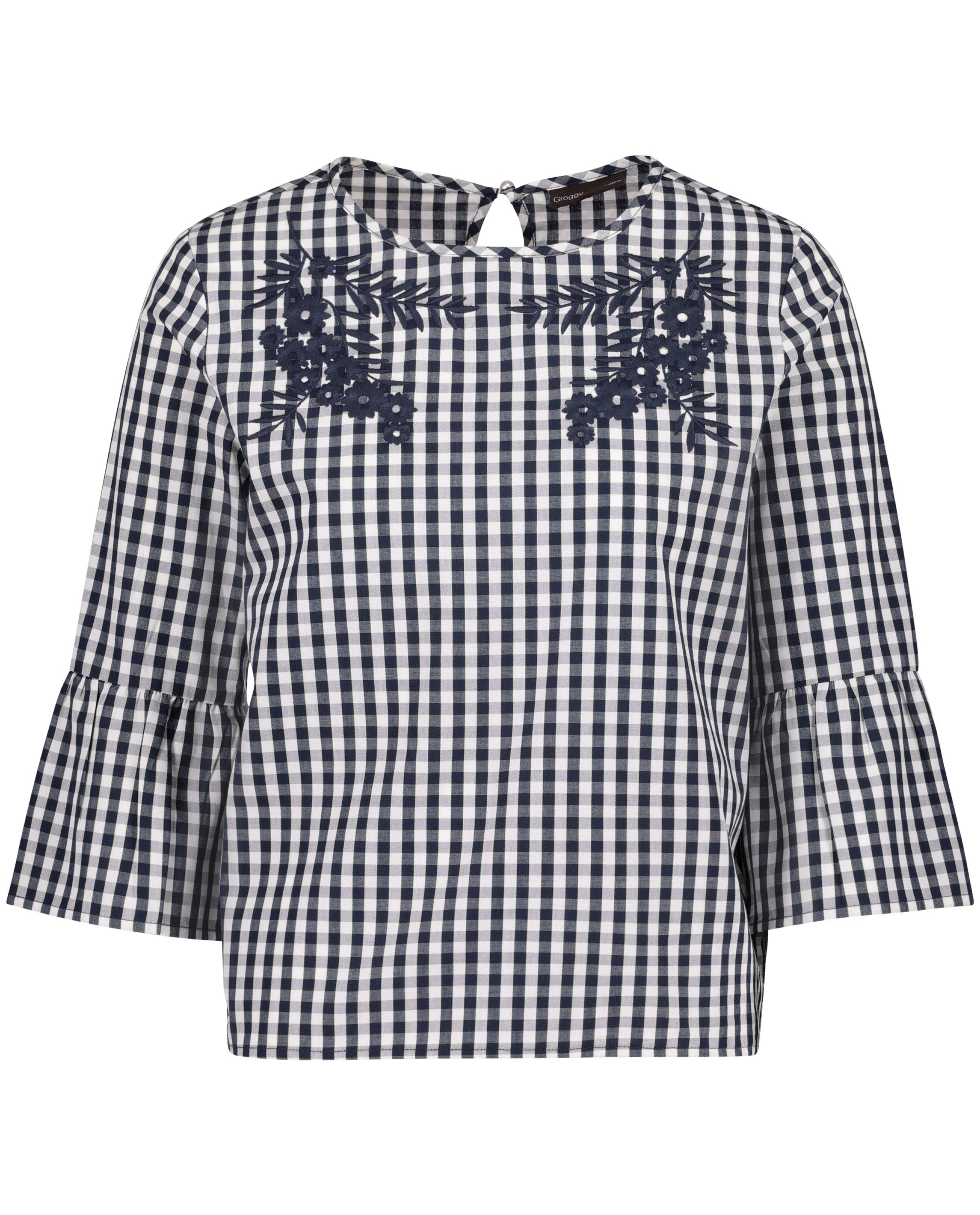 Hemden - Geruite blouse