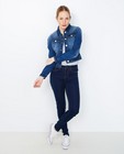 Veste bleu marine en jeans - délavé - JBC
