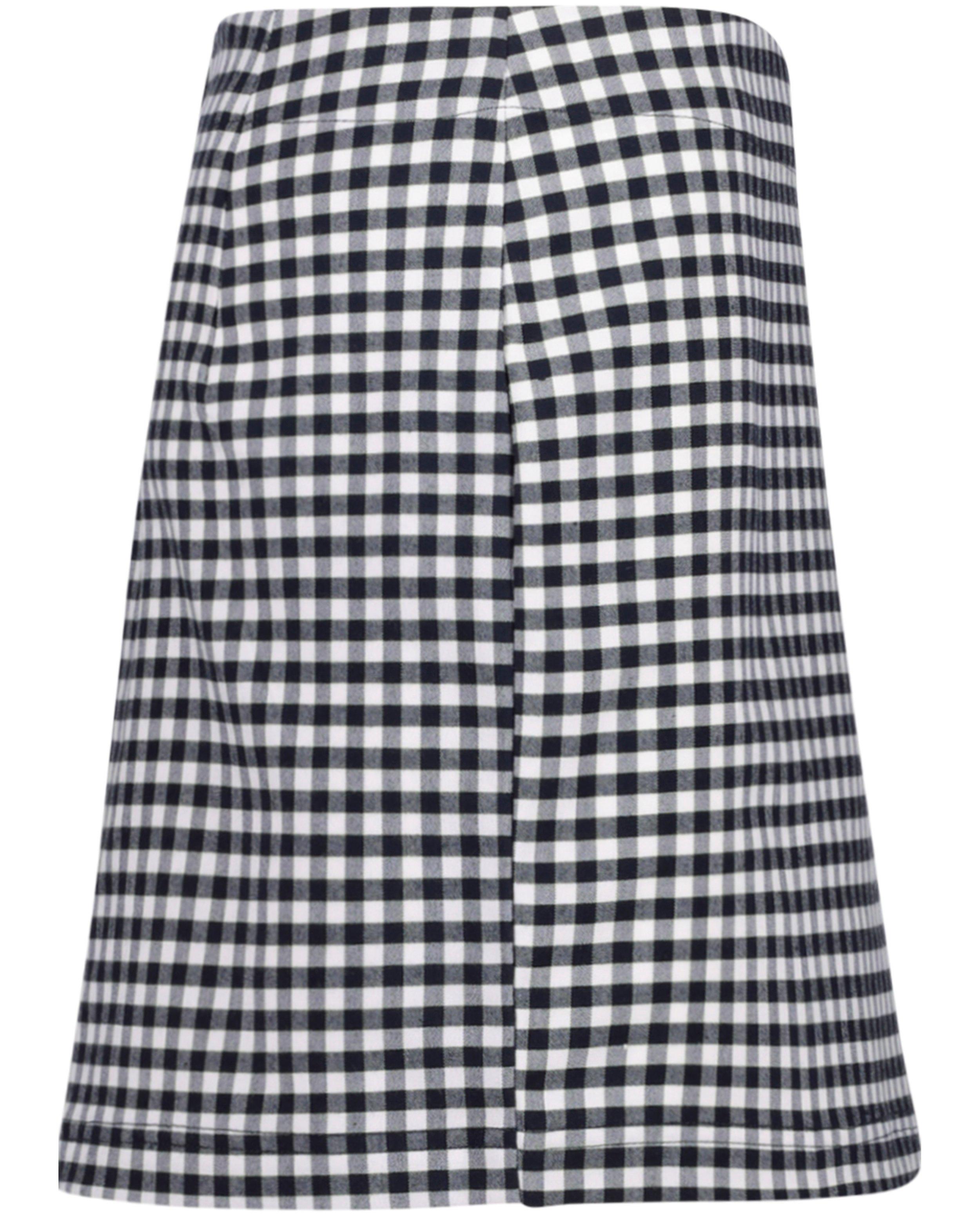 Geruite rok - Product Detail - donkerblauw - afbeelding nummer 8