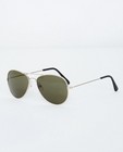 Pilotenbril - met groene glazen - JBC