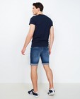 Shorts - Short en jeans délavé