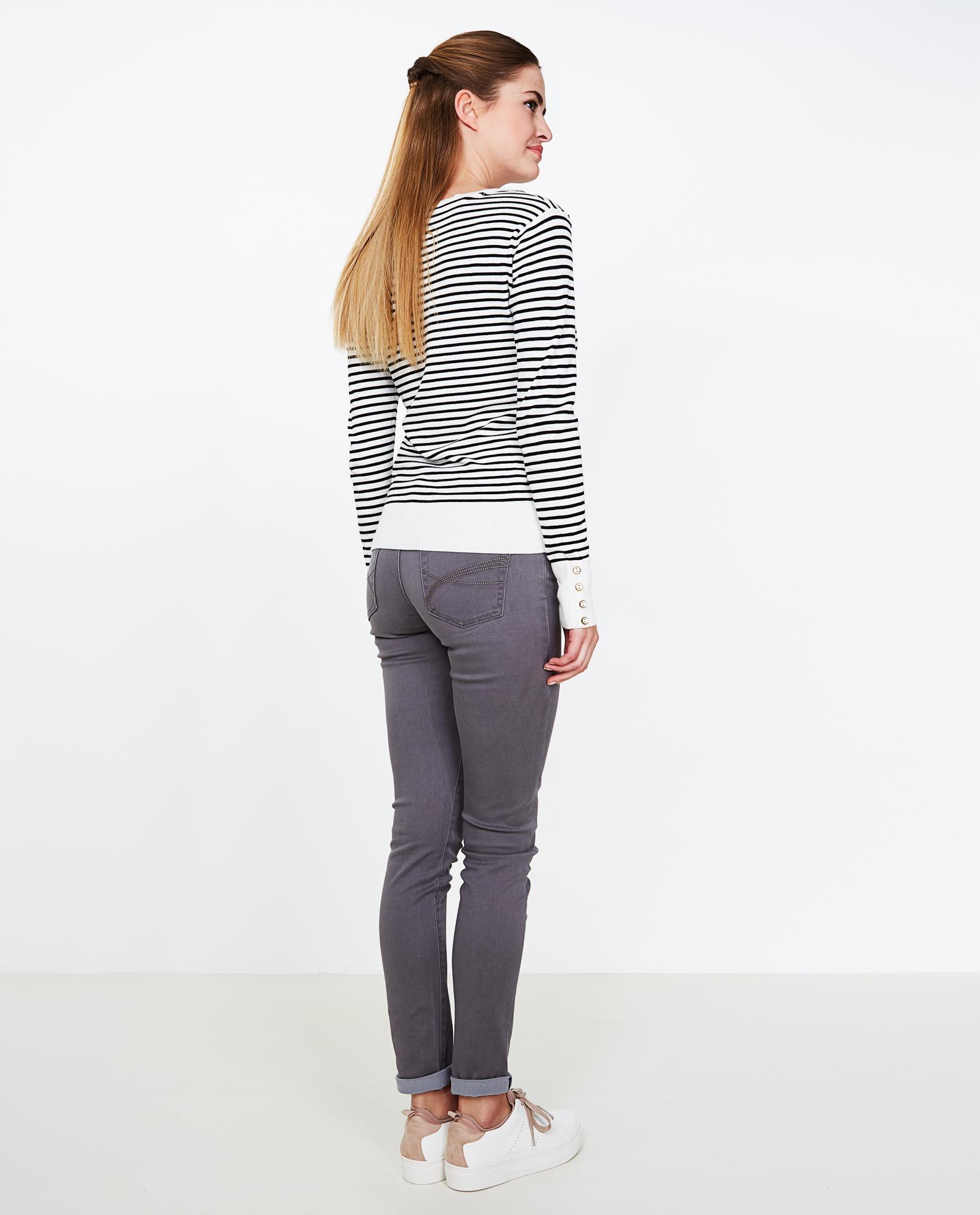Jeans - Grijze skinny jeans FAYE